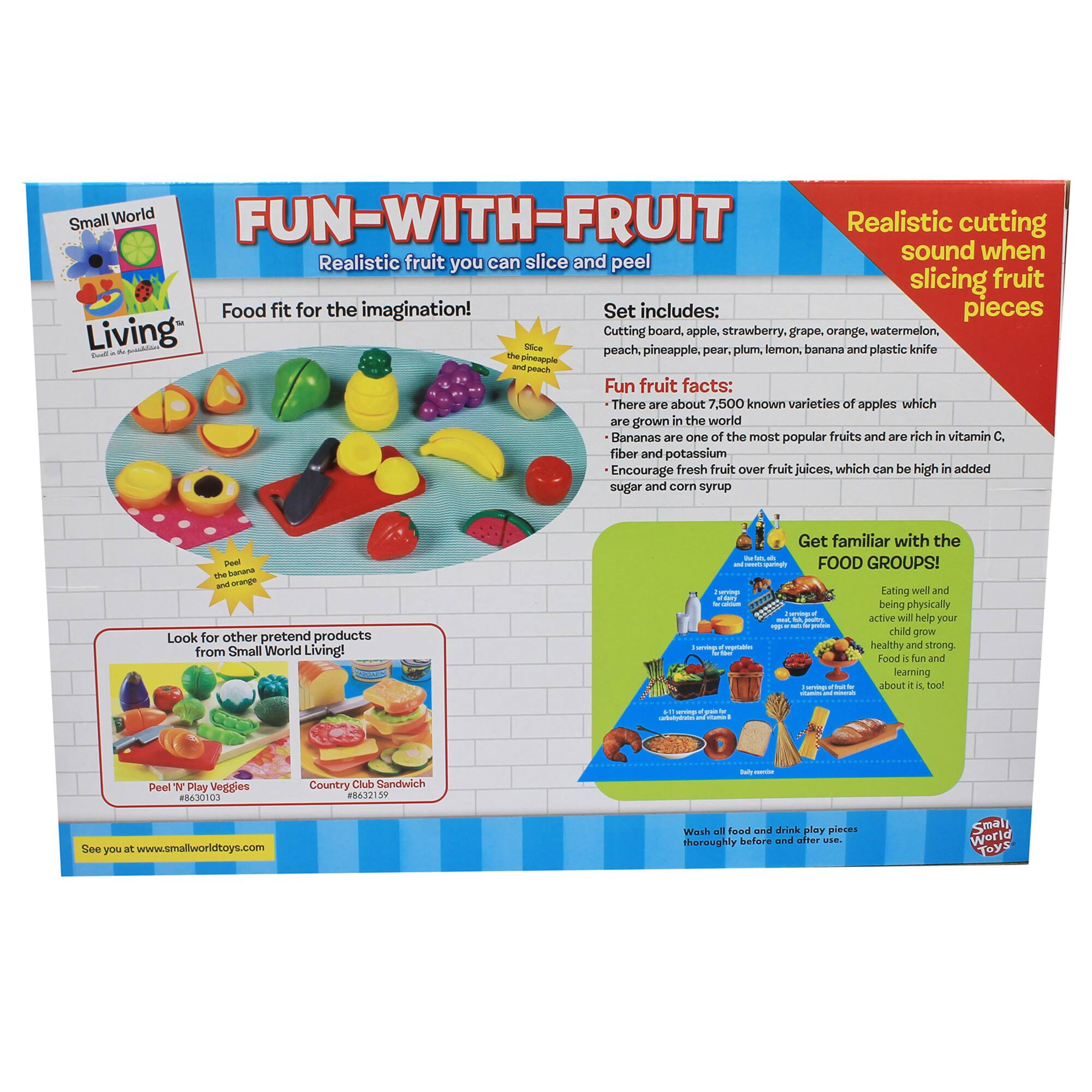 Small World Toys Fun With Fruit Play Set